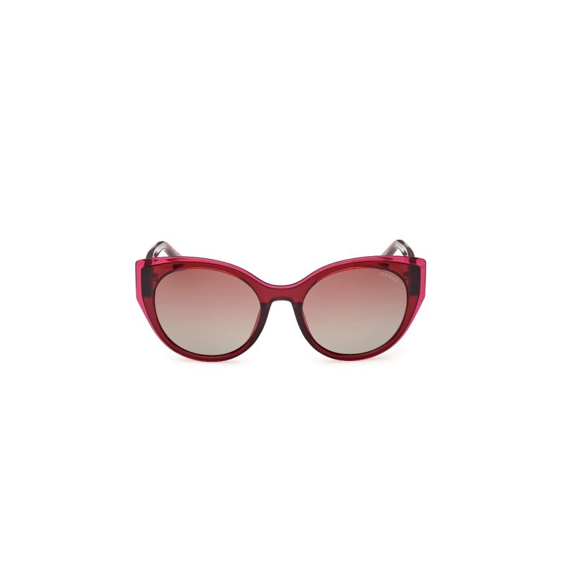 GUESS - Lentes de Sol Burdeo Brillante Guess
