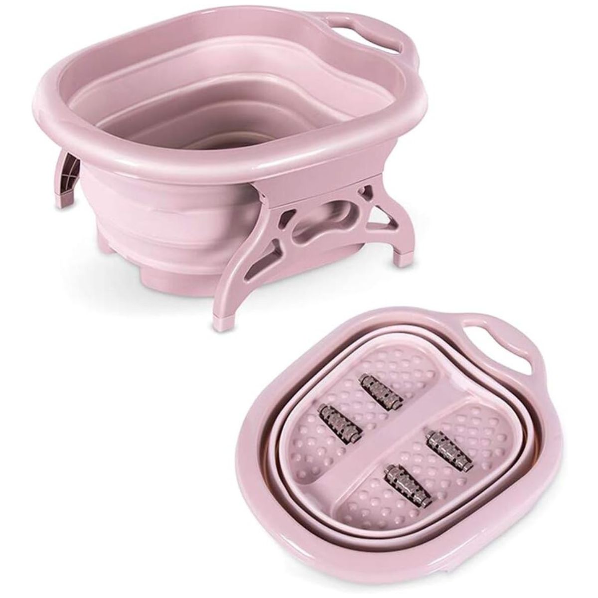 GENERICO - Bañera plegable masajeador para pies portátil