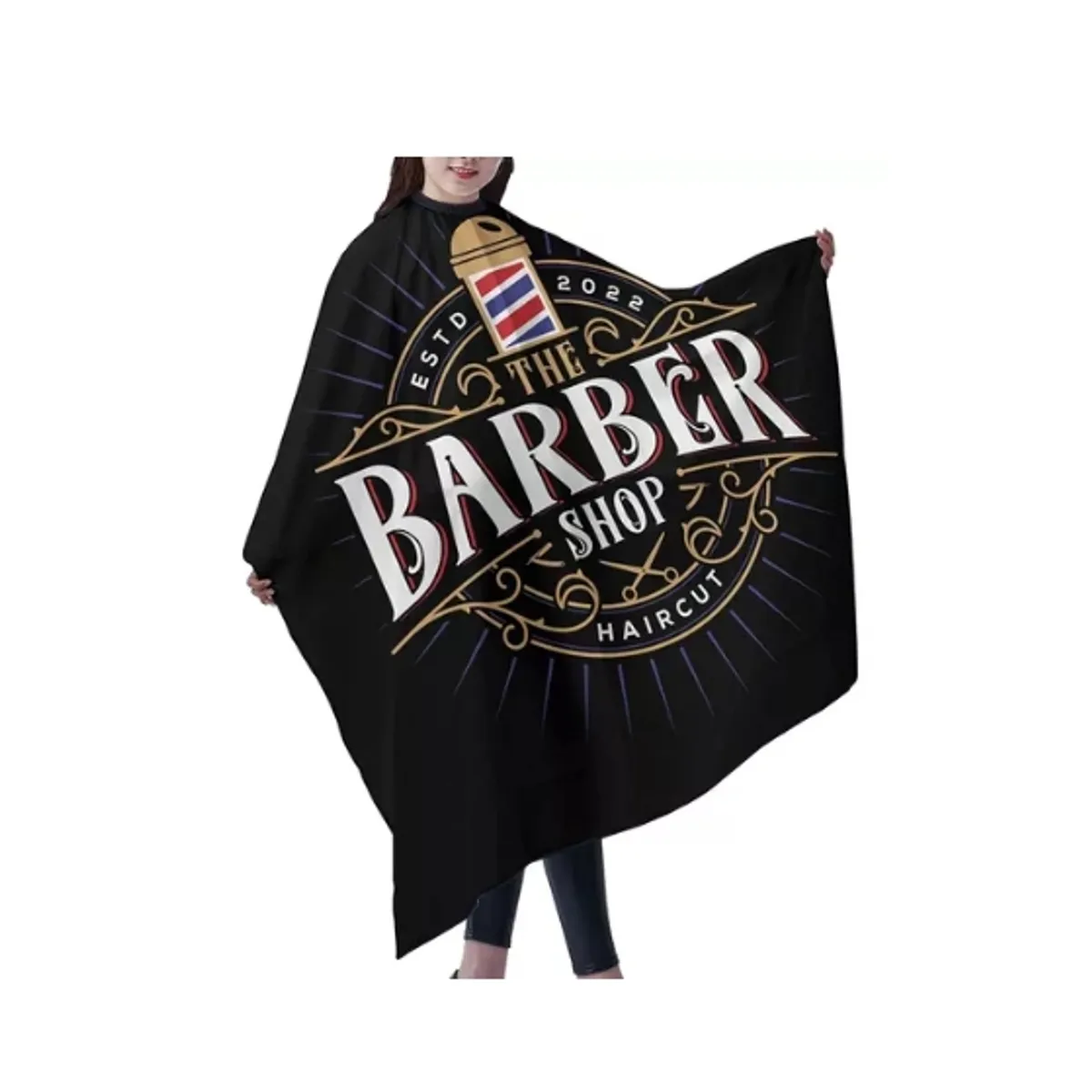 GENERICO - Capa Corte De Barbero Barbería Diseño 103.