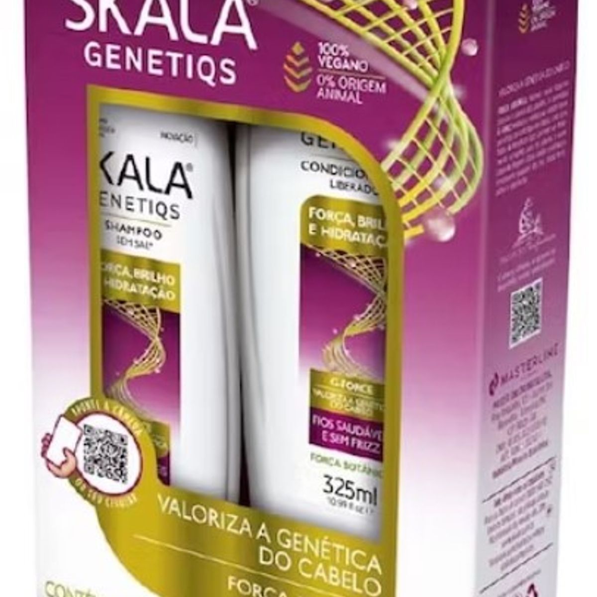 SKALA - Kit Shampoo Acondicionador Genetiqs 325ml CU.