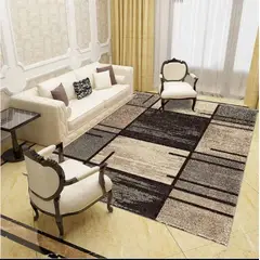 GENERICO - ALFOMBRA PARA LIVING 200X240 DELGADA MARRON MARIA
