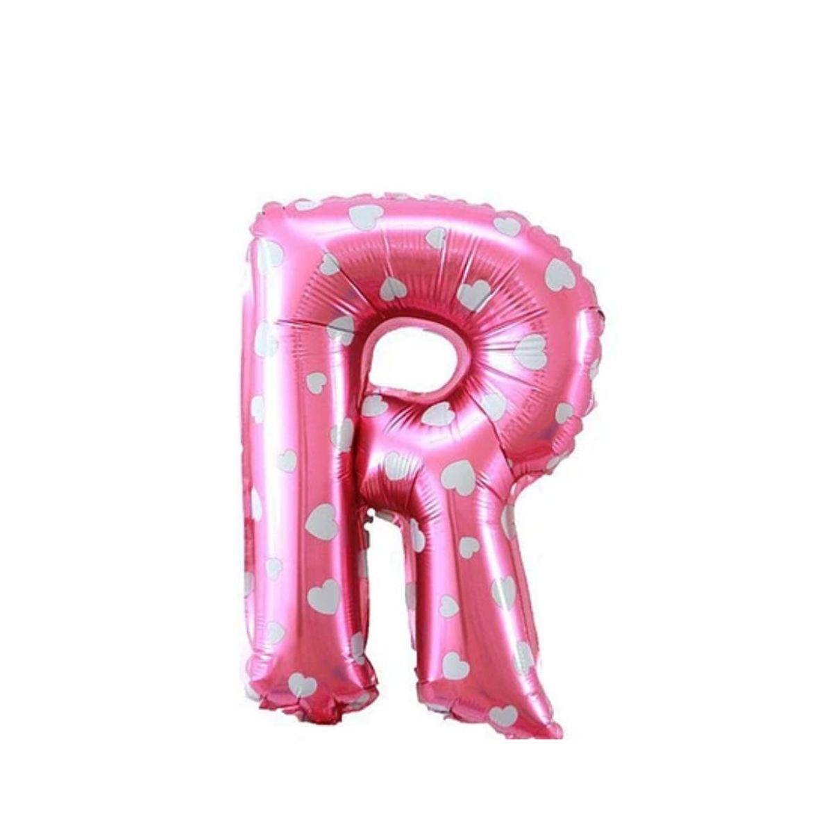 GENERICO - Globo letra "R" Rosa 16 Pulgadas