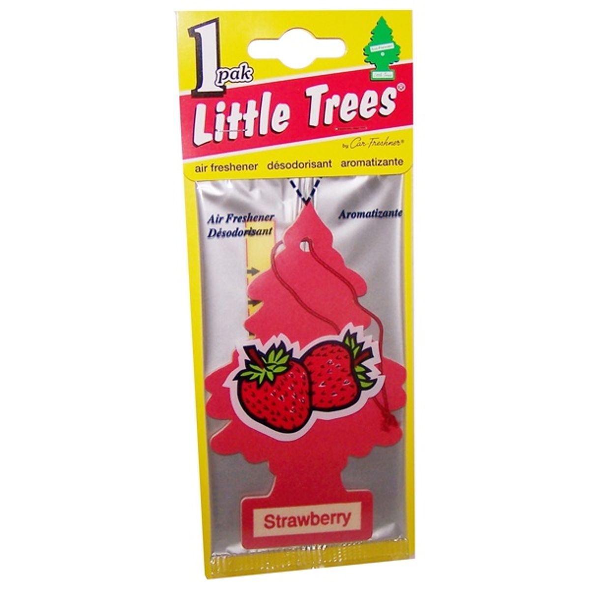 LITTLE TREES - Pack 24 Pinos Aromáticos Little Trees Aroma Frutilla