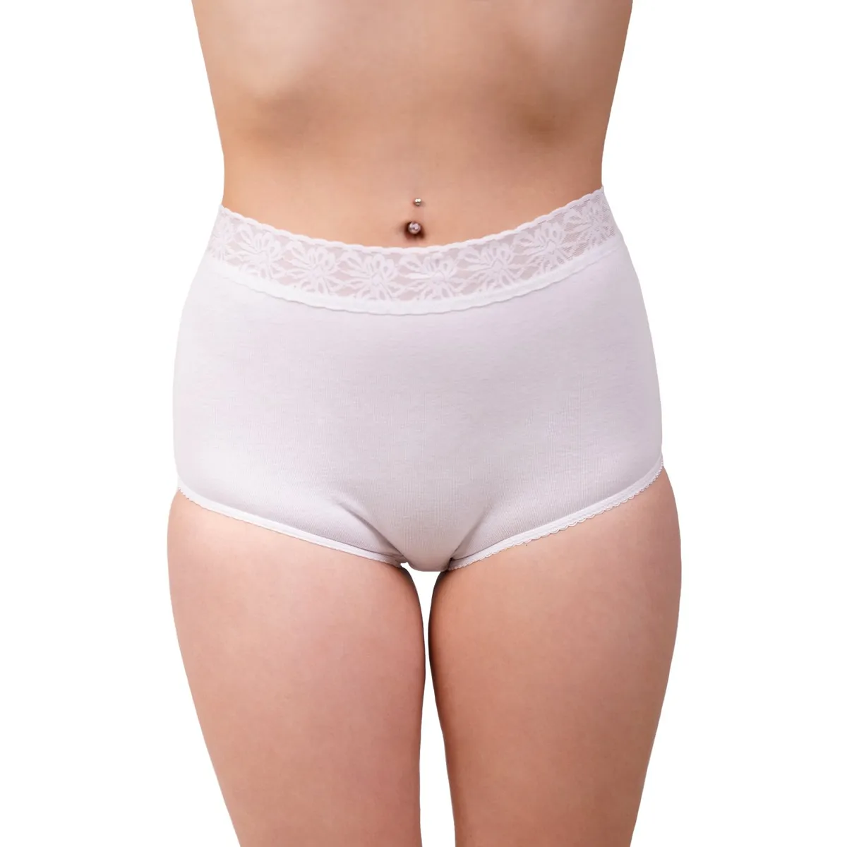 BAZIANI - Calzón Tiro Alto Algodón 021