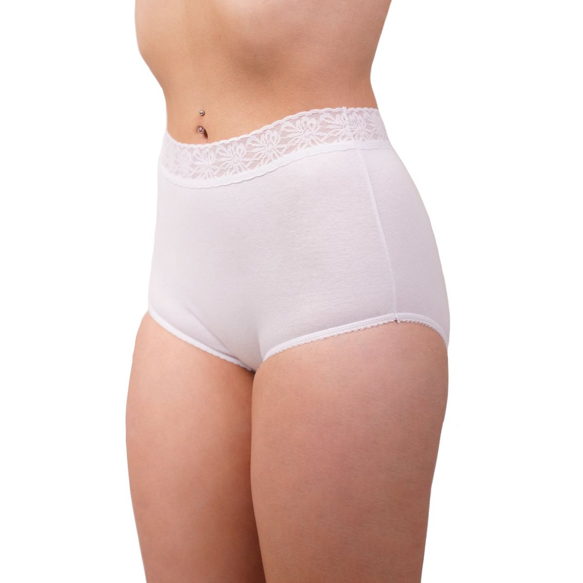 BAZIANI - Calzón Tiro Alto Algodón 021