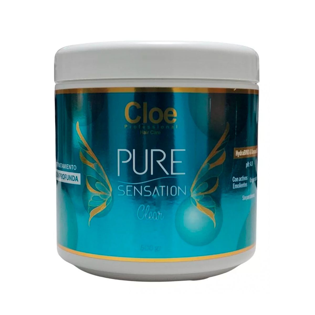 CLOE - Mascara hidratacion profunda pure sensation 500 Gr  Cloe Professional..-