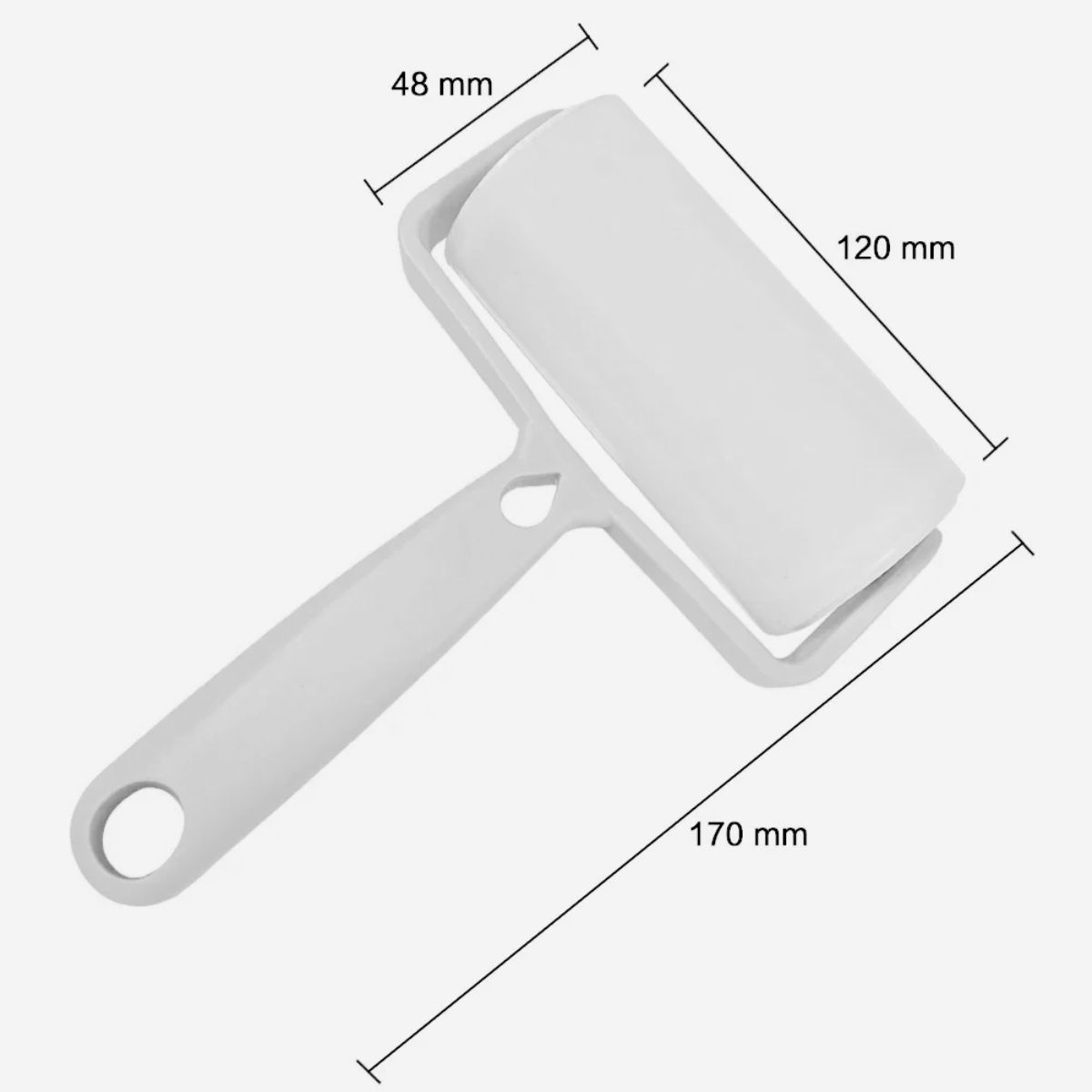 GENERICO - Rodillo Quita Pelos Pelusas Reutilizable Nano Gel