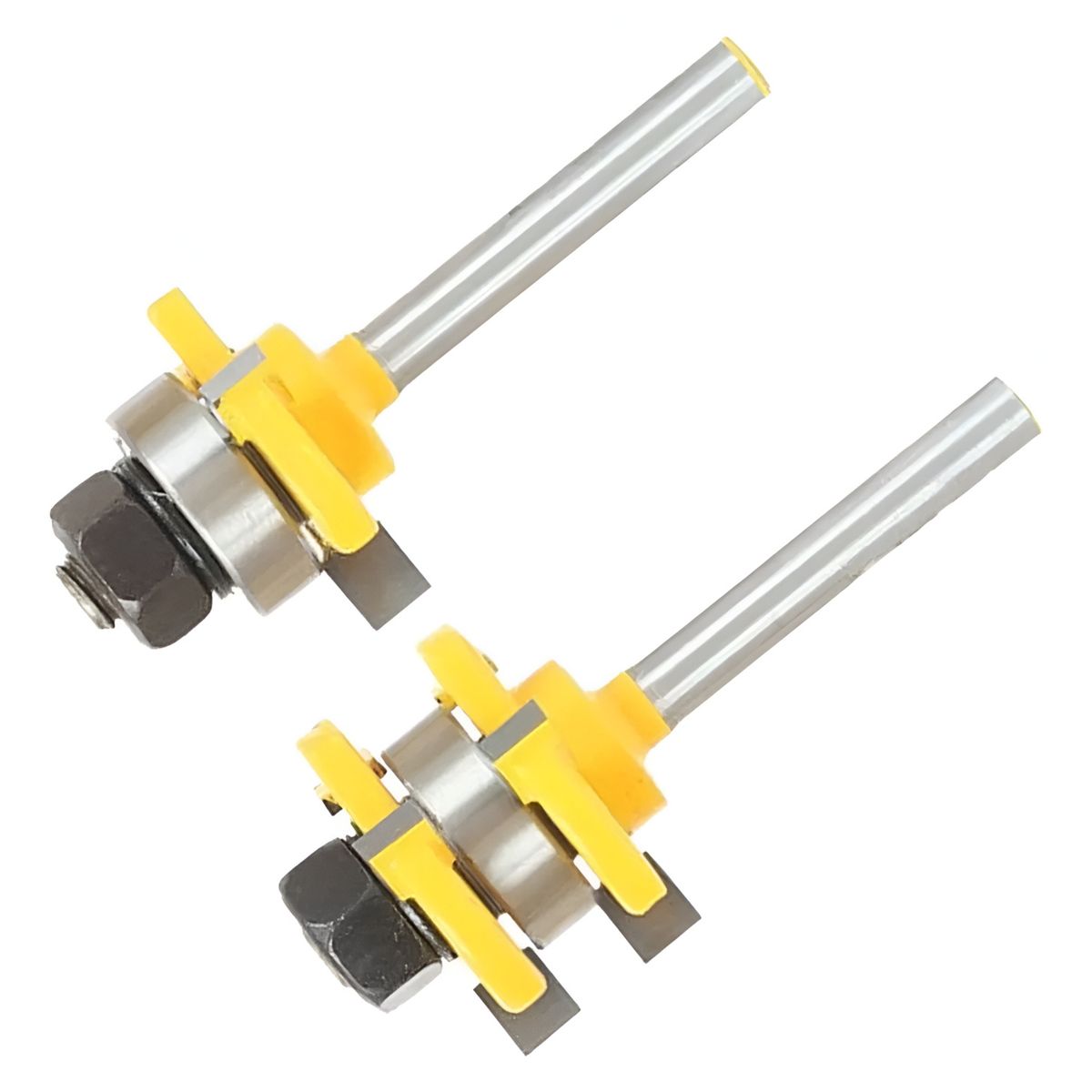 GENERICO - 2 Piezas Con Orejeta Y Ranura, Ranura En T, Ranura 1/4 P