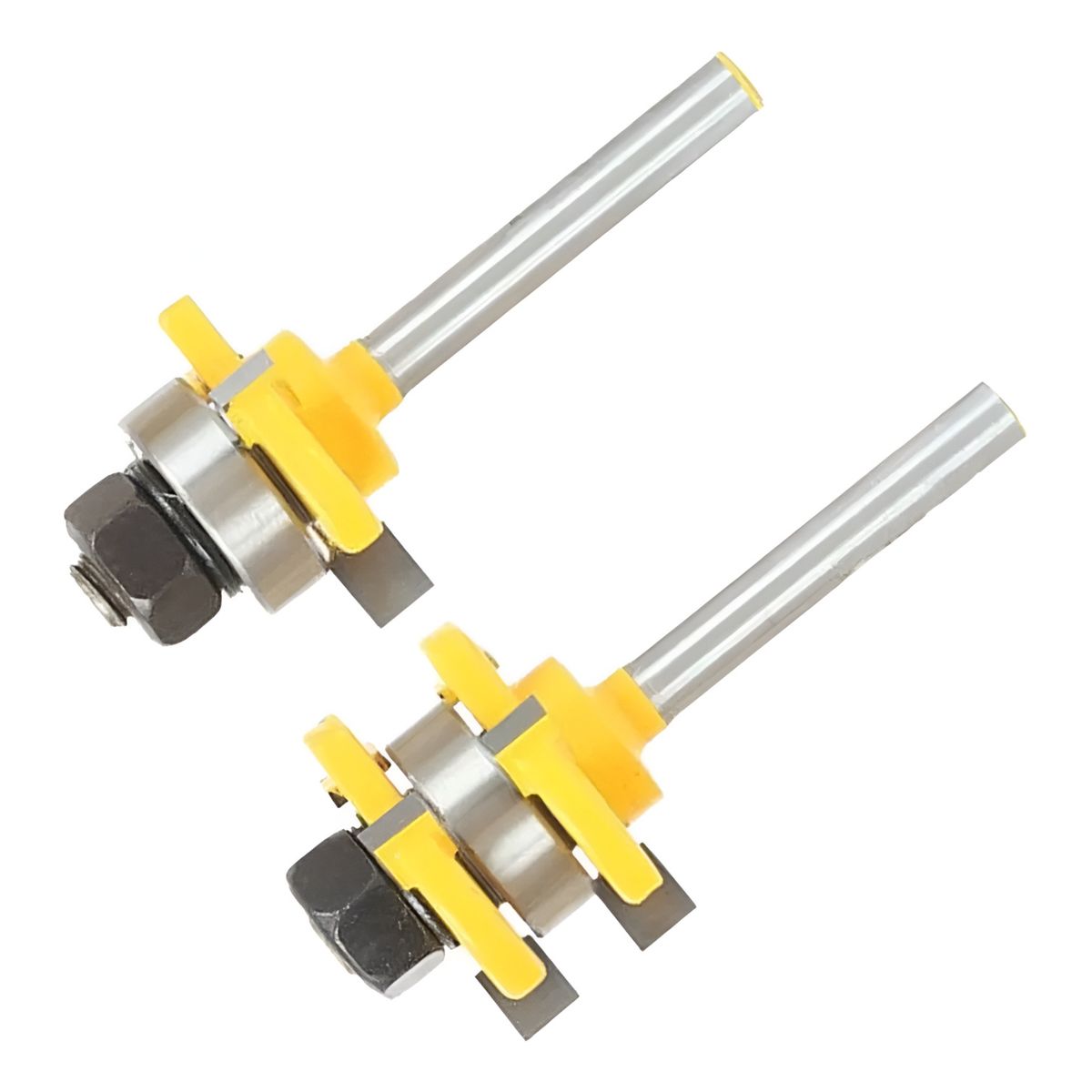 GENERICO - 2 Piezas Con Orejeta Y Ranura, Ranura En T, Ranura 1/4 P