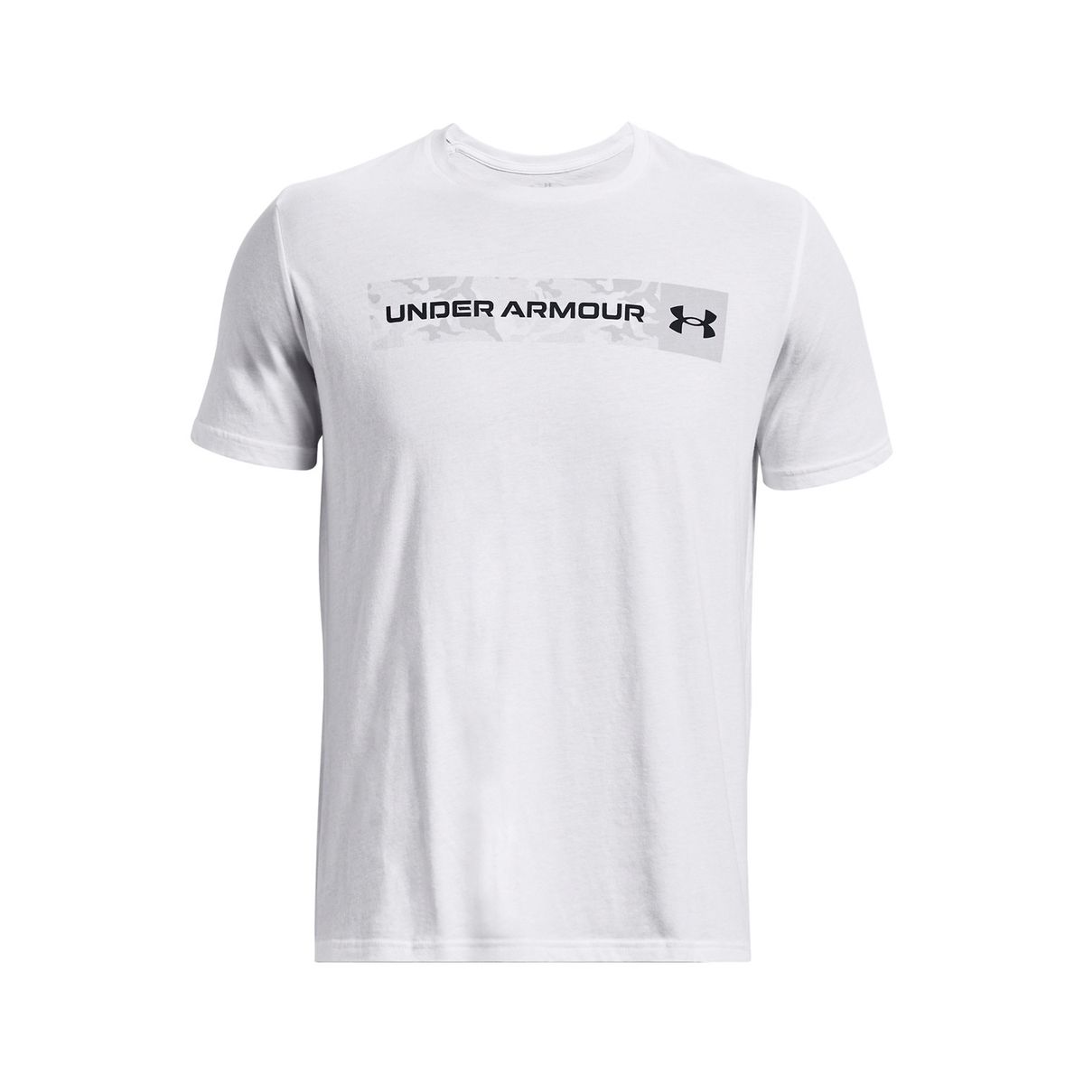 UNDER ARMOUR - Polera manga corta CAMO para hombre Blanco UNDER ARMOUR