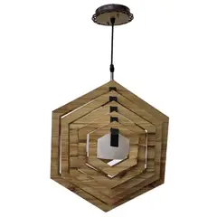 GENERICO - Lámpara de techo altura 40 cm ancho regulable E27