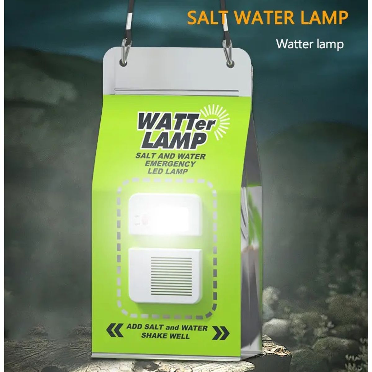 STARTECHOFFICE - Lámpara Emergencia Ecológica para Terremotos y Campamentos