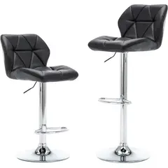GENERICO - Silla Bar Altura Regulable Acolchada Pack X 2 Unidades