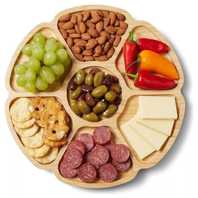 GENERICO - Pack de 2 elegantes y Divertidas Bandejas De Madera PREMIUM