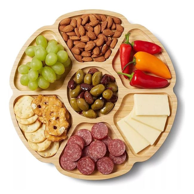 GENERICO - Pack de 2 elegantes y Divertidas Bandejas De Madera PREMIUM