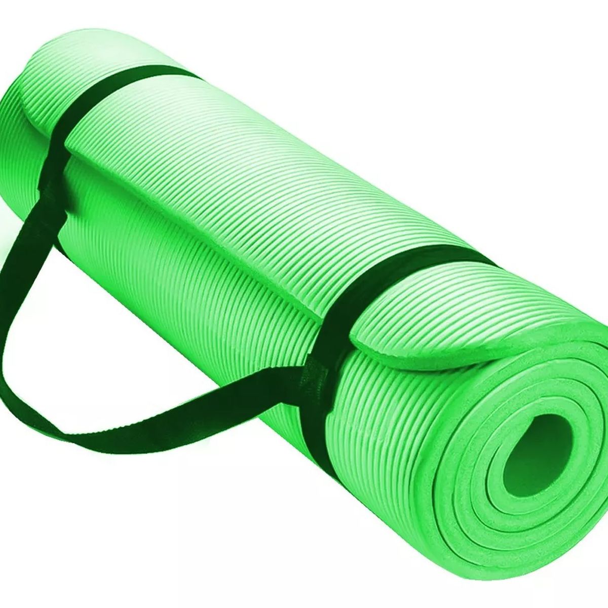 GENERICO - Mat Yoga 10 Mm Alfombra Resistente Gruesa Verde