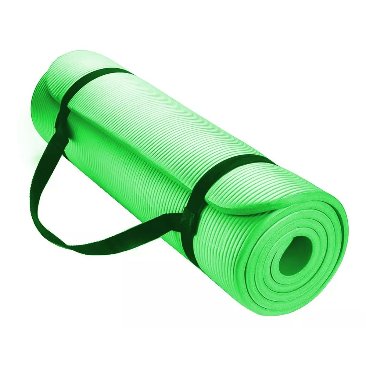 GENERICO - Mat Yoga 10 Mm Alfombra Resistente Gruesa Verde