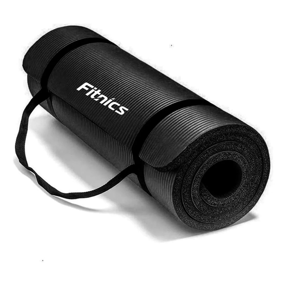 GENERICO - Mat Yoga Colchoneta Ejercicio Extra Grueso 15mm Bolsocorrea