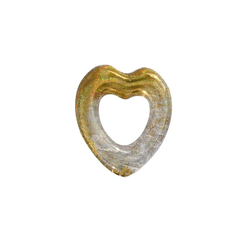 GENERICO - Flotador Corazón 90cms Dorado - SC