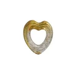 GENERICO - Flotador Corazón 90cms Dorado - SC