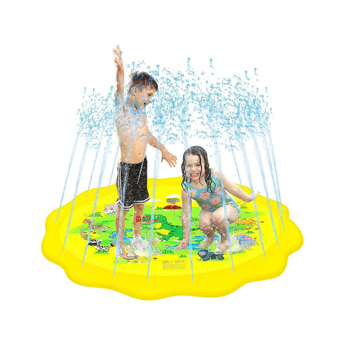 GENERICO - Alfombra Piscina Chorros De Agua 170cms Dino - SC