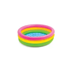 GENERICO - Piscina Inflable Niños Redonda 86cms Colores - SC