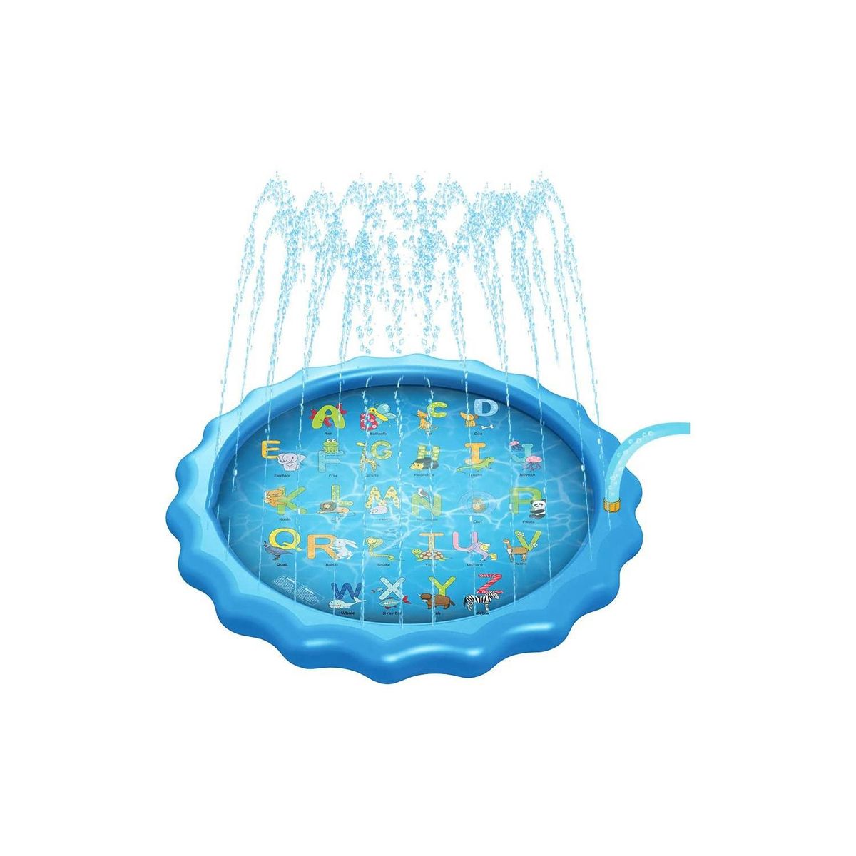 GENERICO - Alfombra Piscina Chorros De Agua 167cms Letras - SC