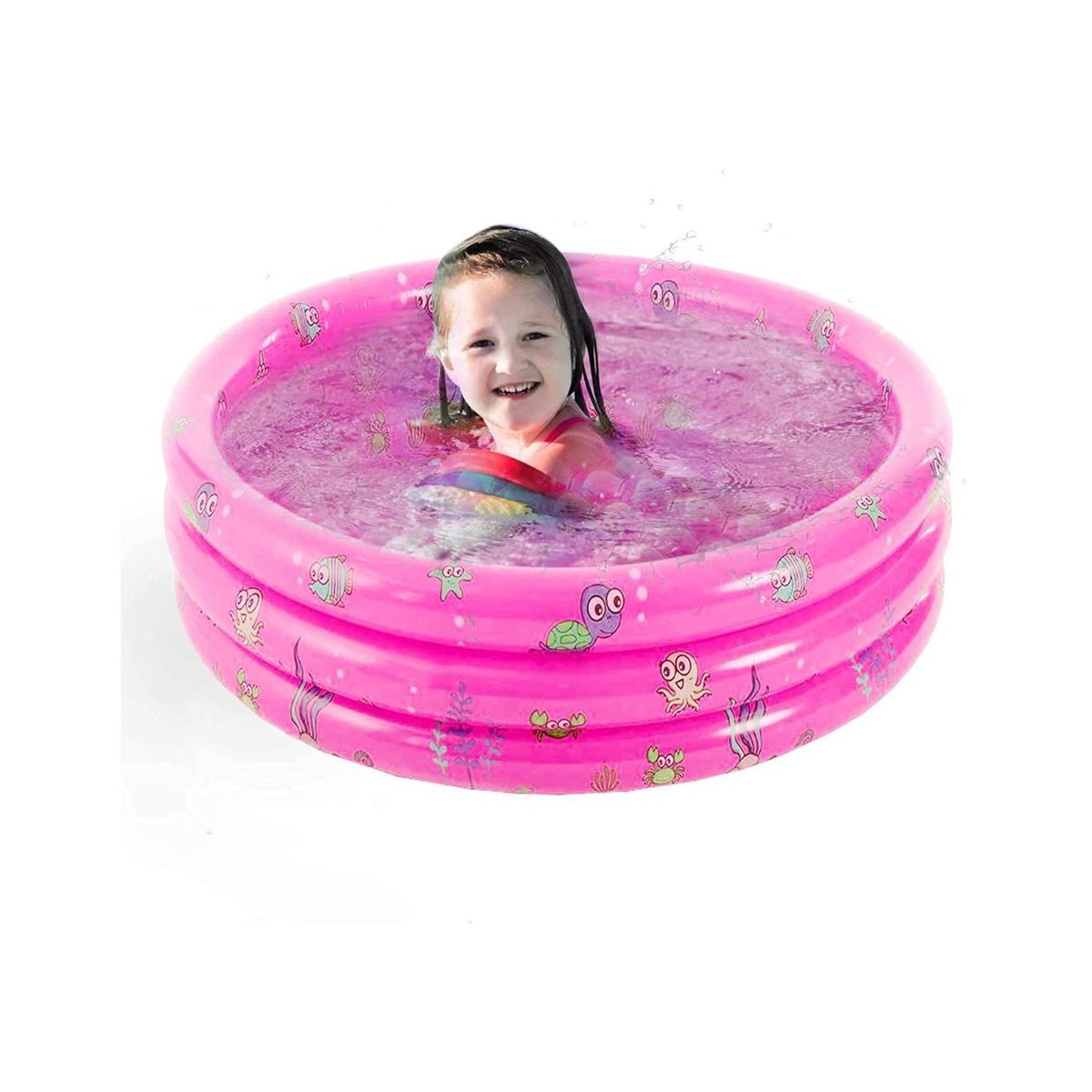 GENERICO - Piscina Inflable Niños Redonda 90cms - SC
