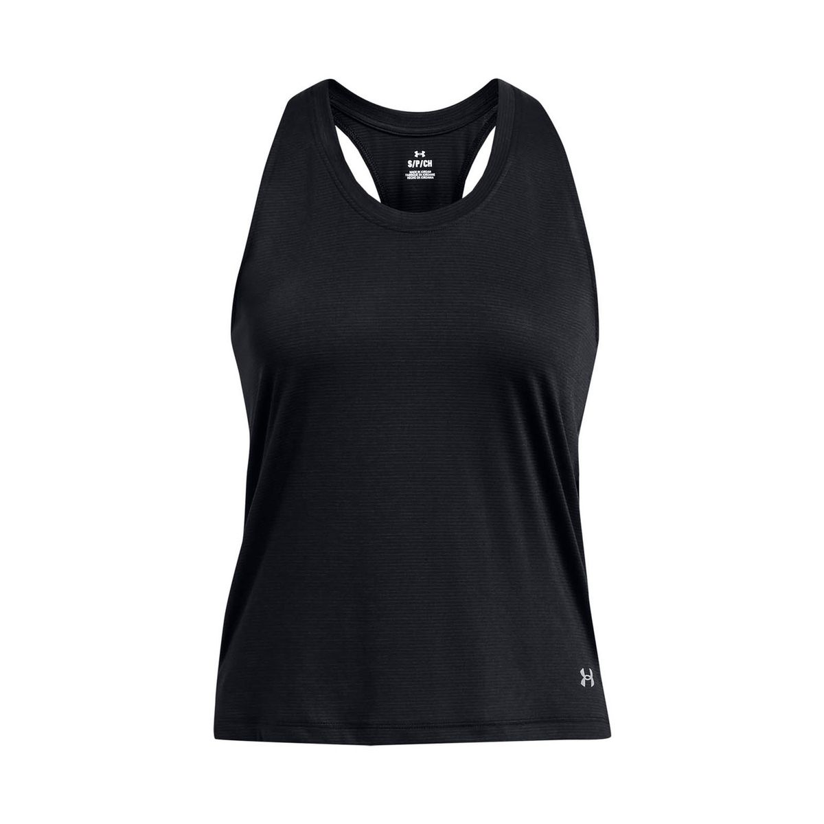 UNDER ARMOUR - Polera sin mangas Running para mujer Launch negro UNDER ARMOUR