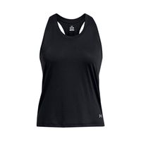 Polera sin mangas Running para mujer Launch negro