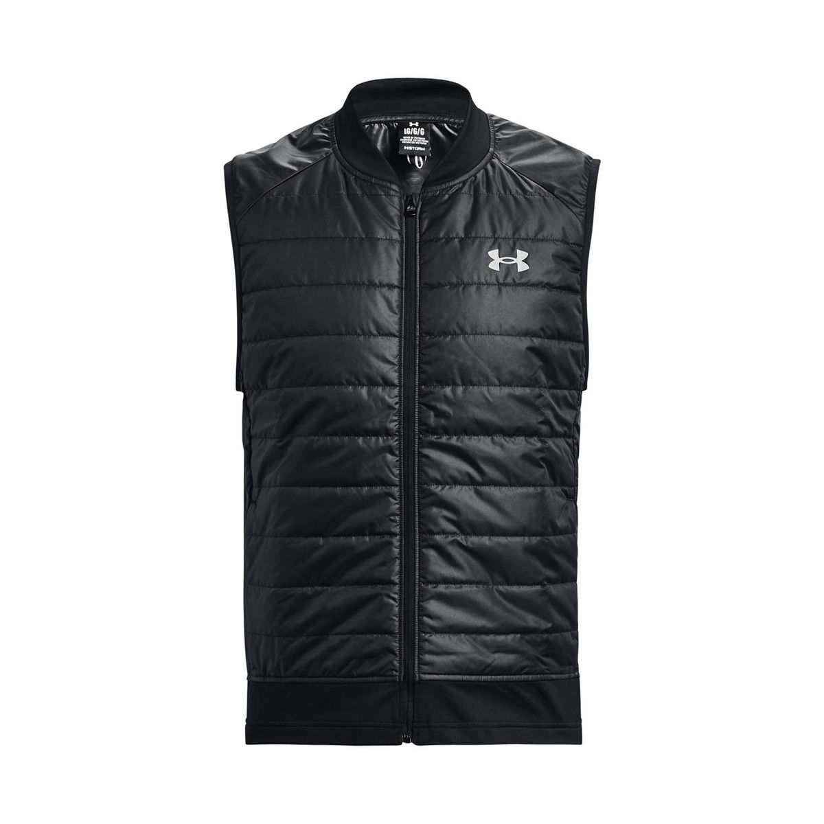 UNDER ARMOUR - Parka Sin mangas Running Hombre Launch Insulated Negro UNDER ARMOUR