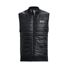 UNDER ARMOUR - Parka Sin mangas Running Hombre Launch Insulated Negro