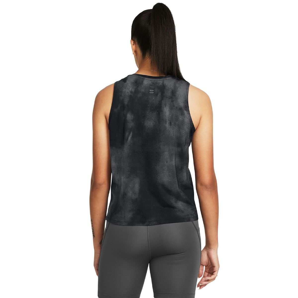 UNDER ARMOUR - Polera UA Launch Elite mujer Negro UNDER ARMOUR