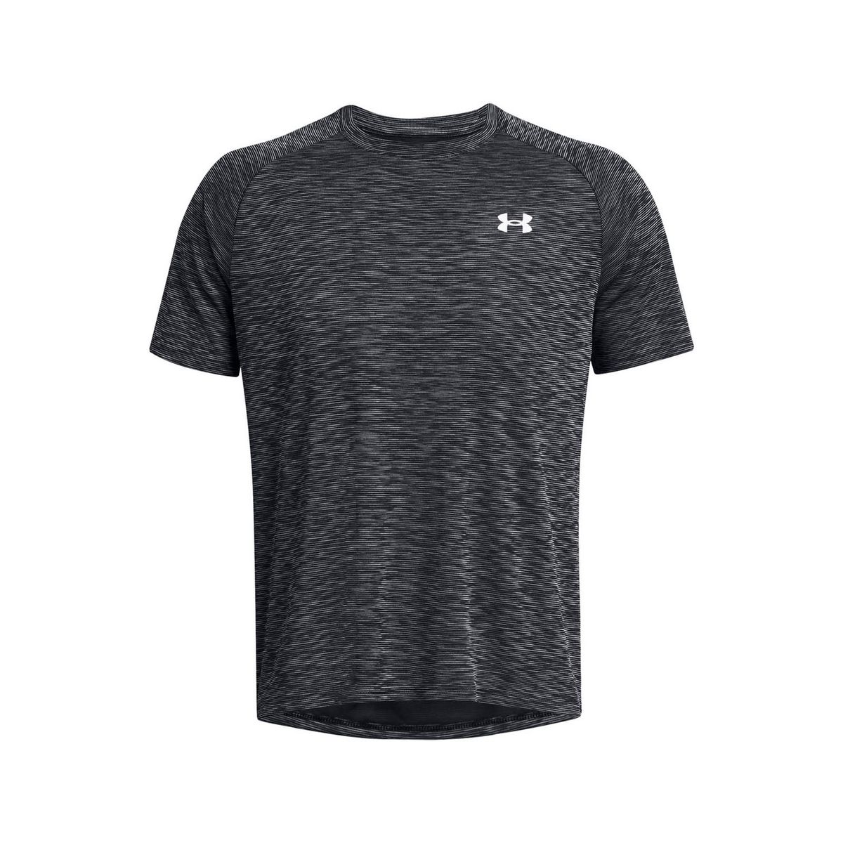 UNDER ARMOUR - Polera Manga Corta Training para hombre Tech Textured negro UNDER ARMOUR