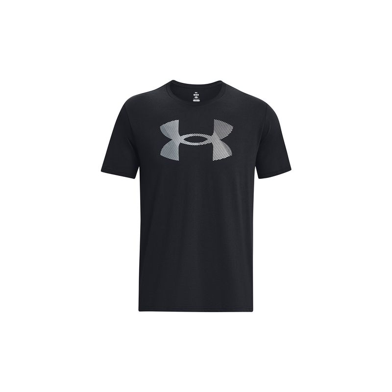 UNDER ARMOUR - Polera Big Logo UA hombre Negro UNDER ARMOUR