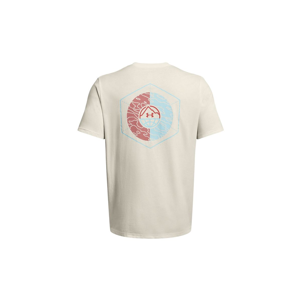 UNDER ARMOUR - Polera UA Outdoor Cube hombre Beige UNDER ARMOUR