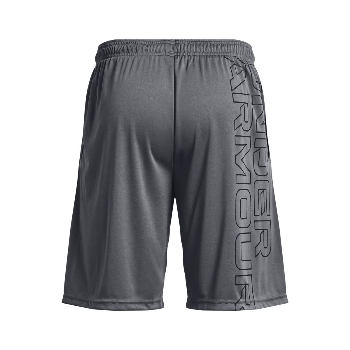 UNDER ARMOUR - Shorts UA Tech Wordmark Gris para hombre UNDER ARMOUR