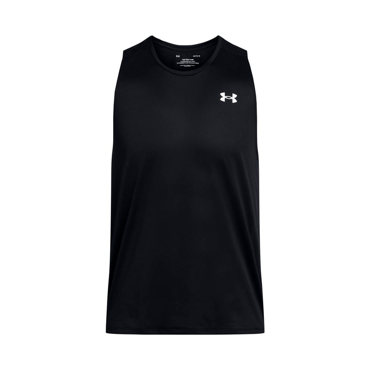 UNDER ARMOUR - Polera sin mangas Training para hombre Tech negro UNDER ARMOUR
