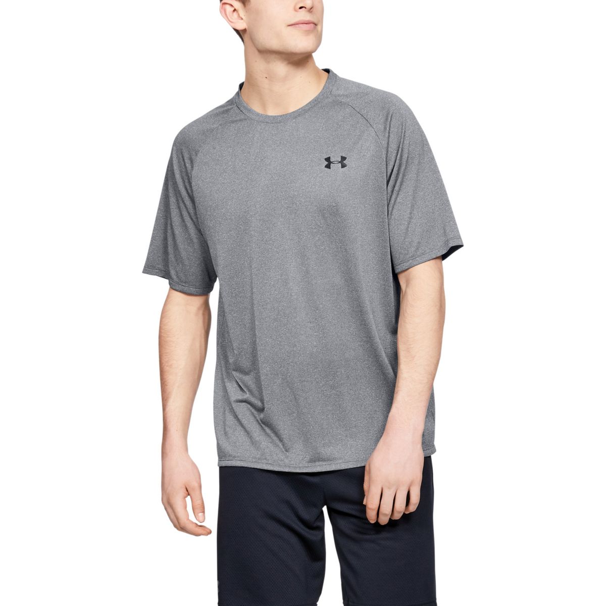 UNDER ARMOUR - Polera texturizada UA Tech 2.0 hombre Gris UNDER ARMOUR