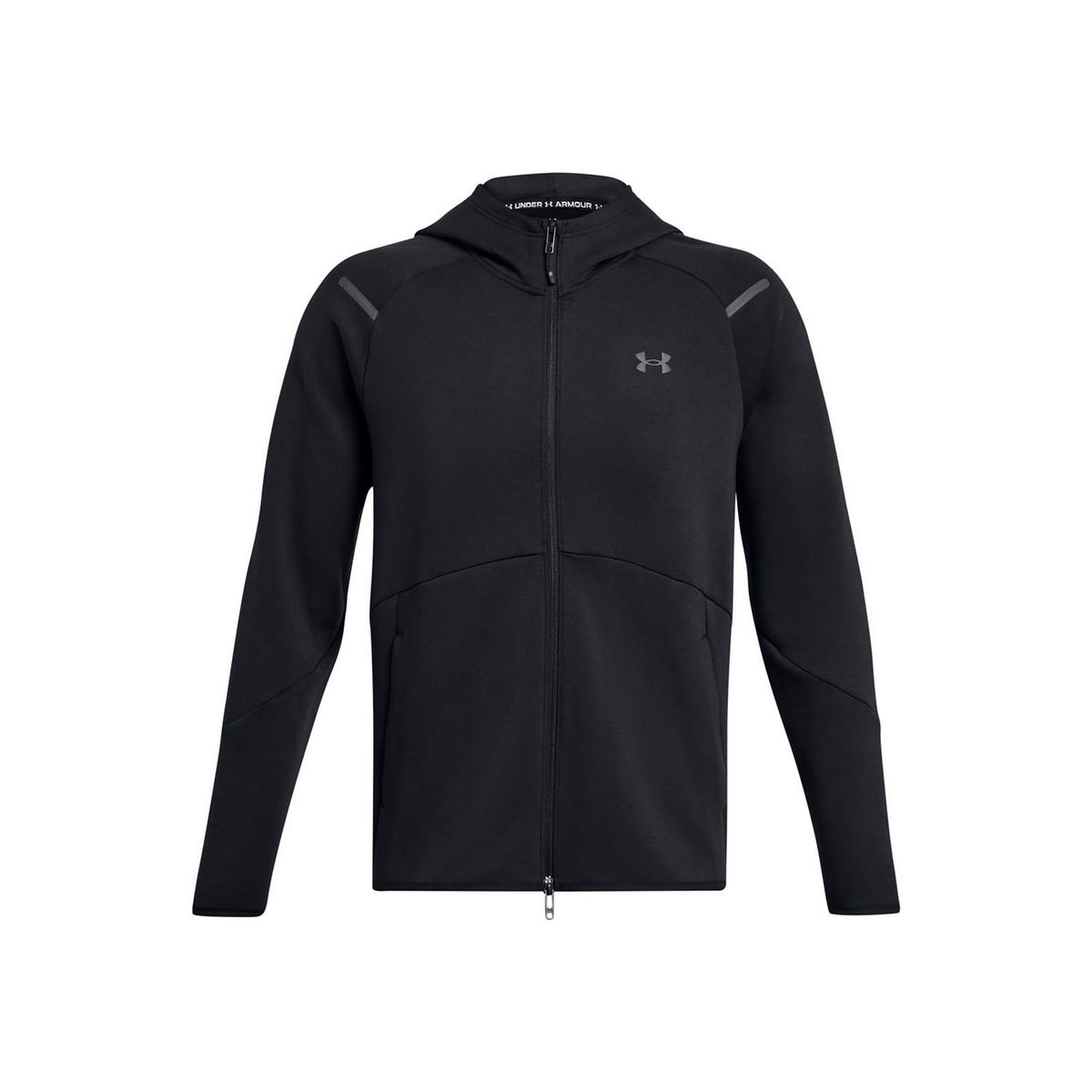 UNDER ARMOUR - Polerón Lifestyle hombre Unstoppable Fleece negro UNDER ARMOUR