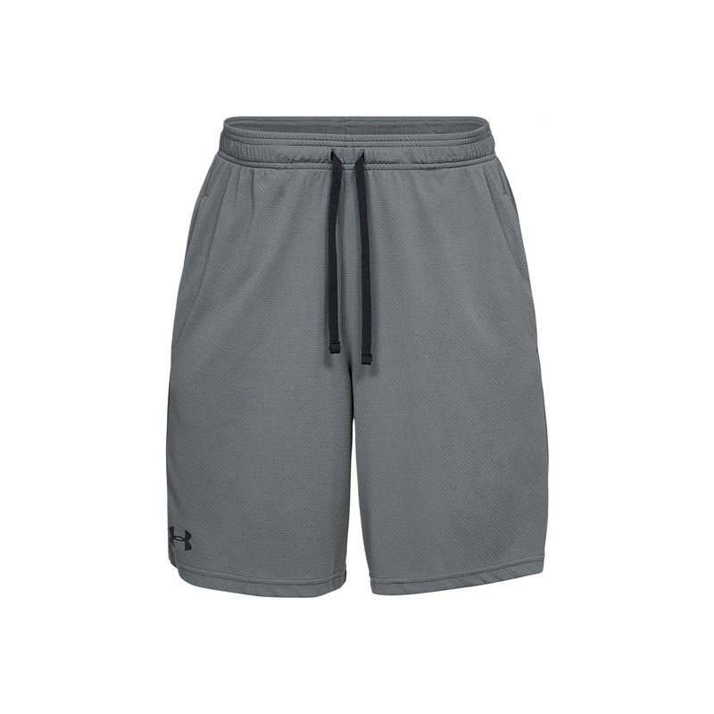 UNDER ARMOUR - Shorts de malla UA Tech para hombre Gris UNDER ARMOUR
