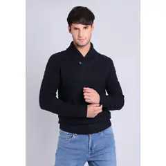 GUY LAROCHE - Sweater Cuello Smoking