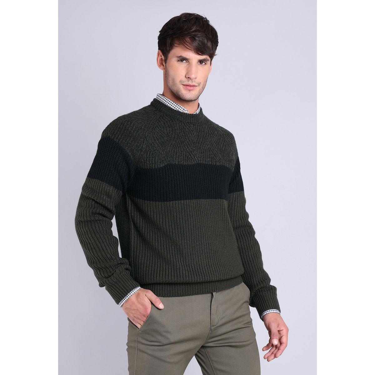 GUY LAROCHE - Sweater Cuello Redondo Guy Laroche GUY LAROCHE