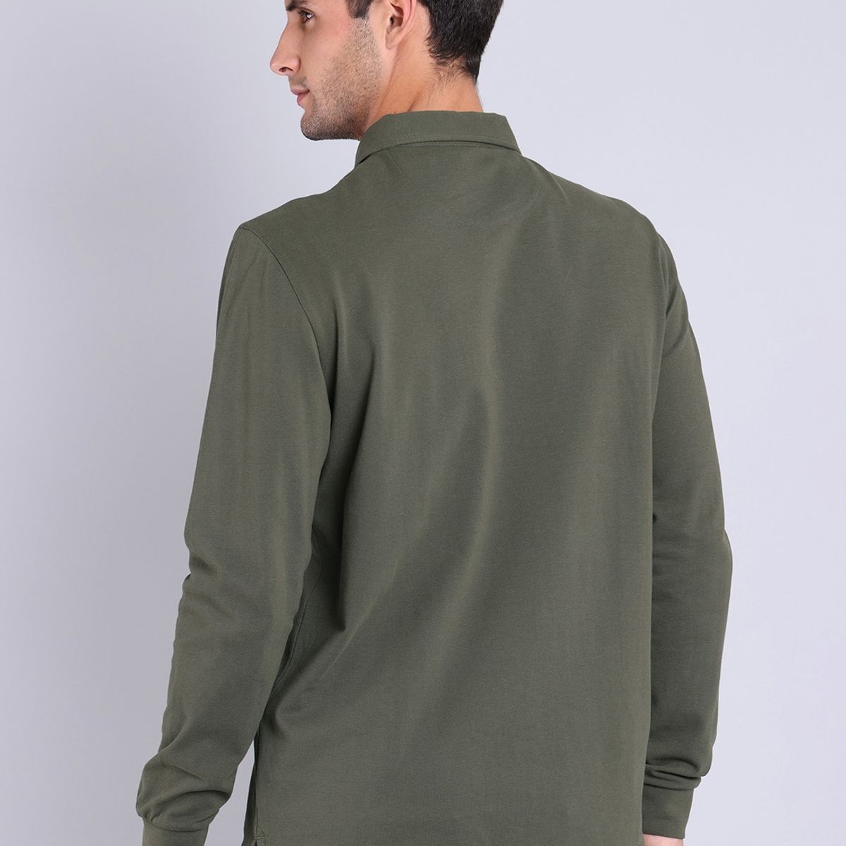 GUY LAROCHE - Polera ML Pique Guy Laroche GUY LAROCHE