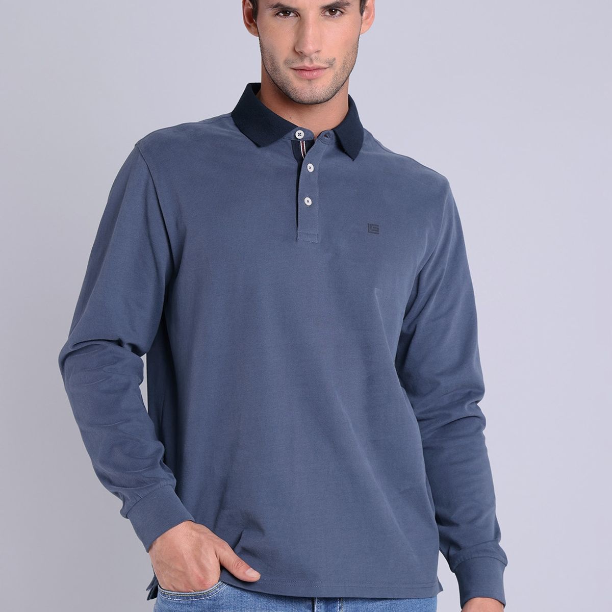 GUY LAROCHE - Polera ML Jersey Guy Laroche GUY LAROCHE