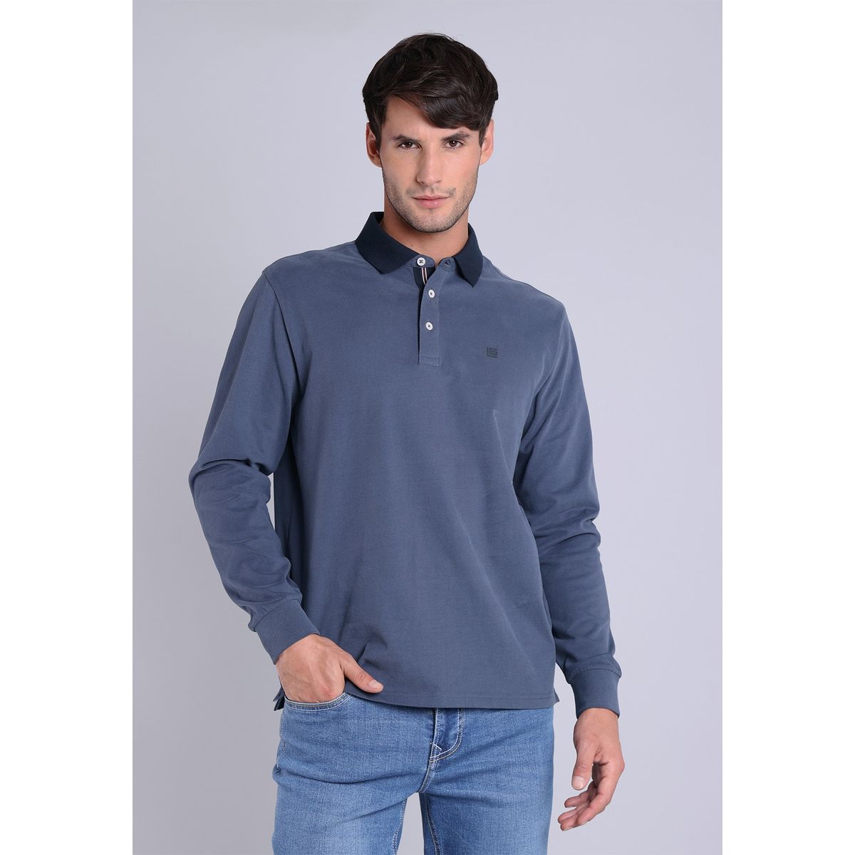 GUY LAROCHE - Polera ML Jersey Guy Laroche GUY LAROCHE