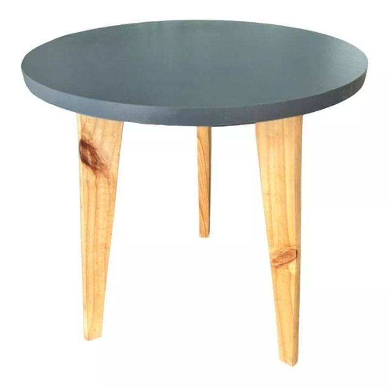GENERICO - Mesa de Centro Gris Madera MJ-1000356