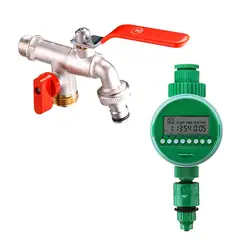 FLOWMAK - KIT RIEGO LLAVE DOBLE 1/2" + PROGRAMADOR