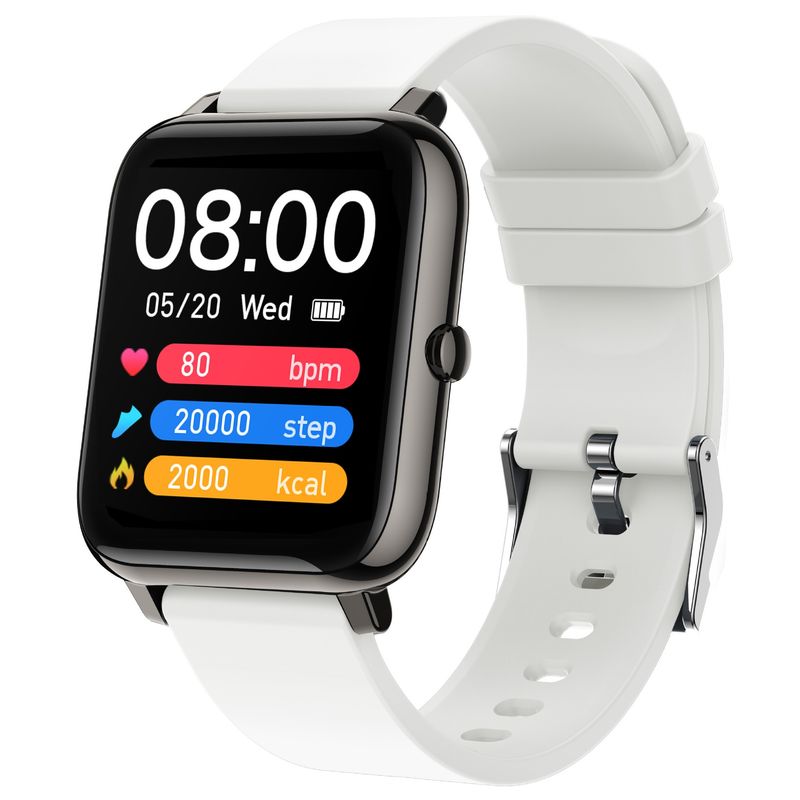 BLWOENS - Reloj Inteligente P22 Smartwatch - Blanco