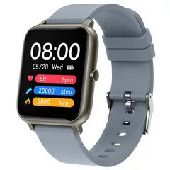 BLWOENS - Reloj Inteligente P22 Smartwatch - Gris